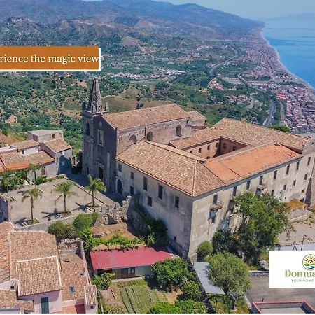 Domus Mea, Vista Mare Vicino Taormina Appartamento Forza dʼAgro