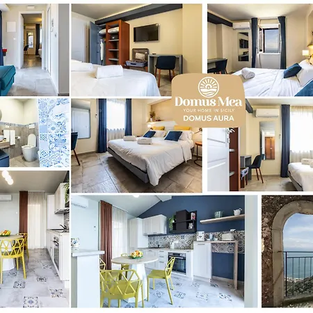 아파트 Domus Mea, Vista Mare Vicino Taormina 포르자드아르고